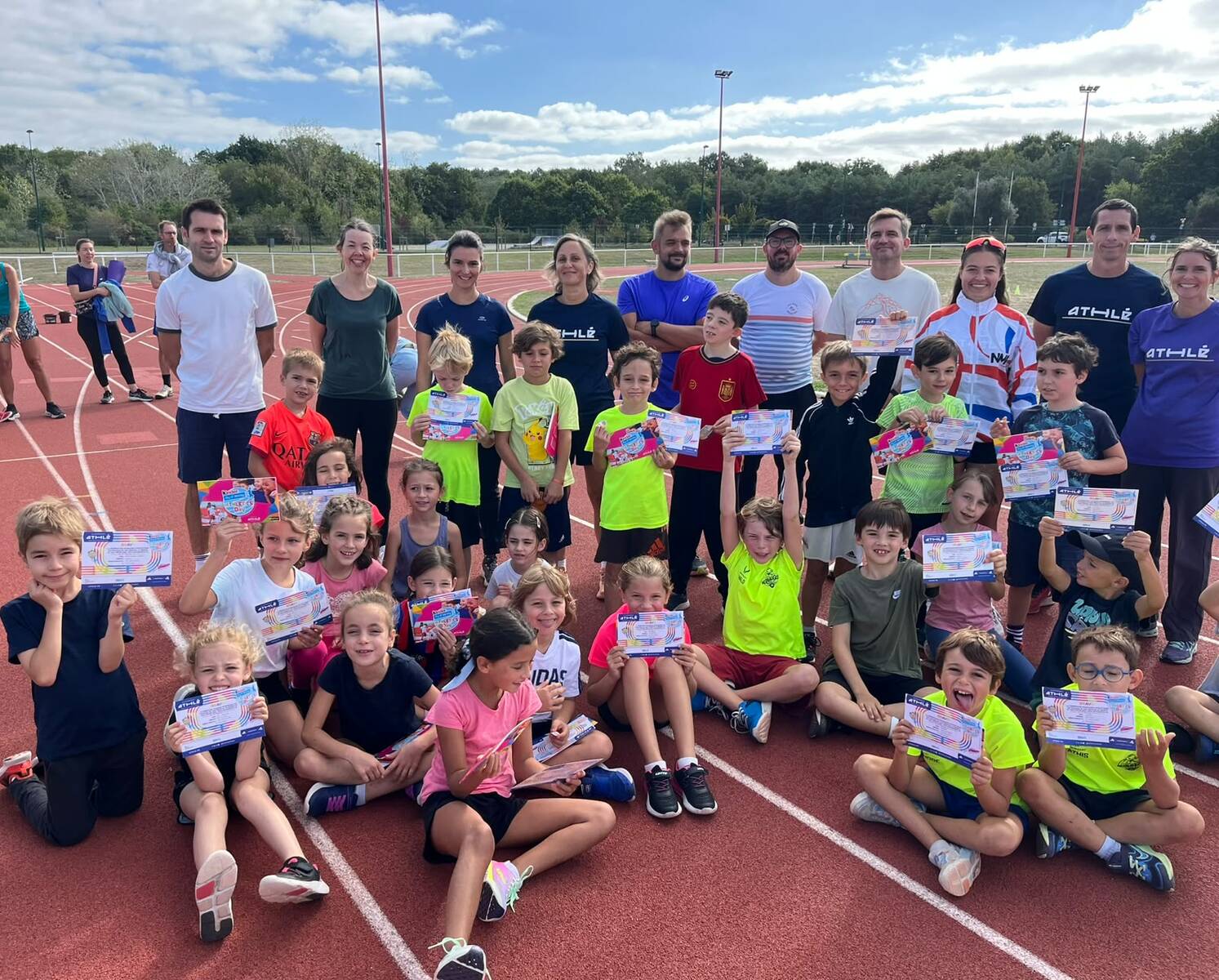 Kinder Joy of Moving Athletics Day :  animation de rentrée de la F.F.A