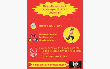 Nouvelle activité à l'HA44 : L'ATHLE FIT